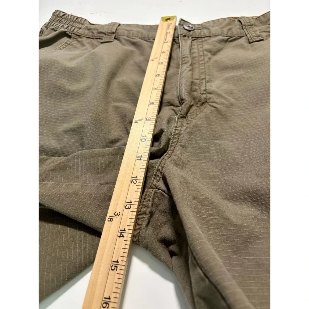 Red Head Cargo Shorts Mens 38 Khaki Ripstop Cotton Utility Hiking Tactical